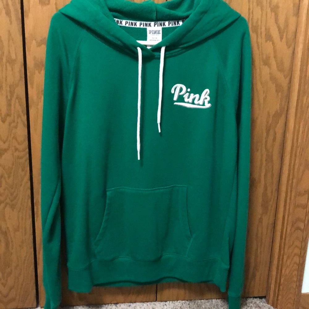 Pink hoodie